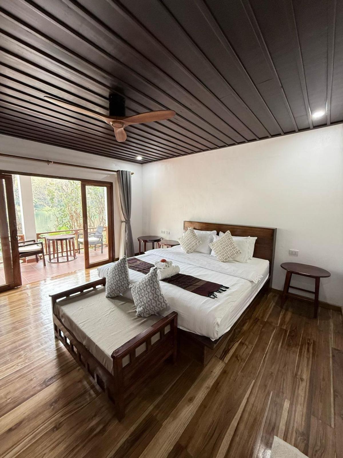 Nam Ou View Villa Nongkhiaw Oda fotoğraf